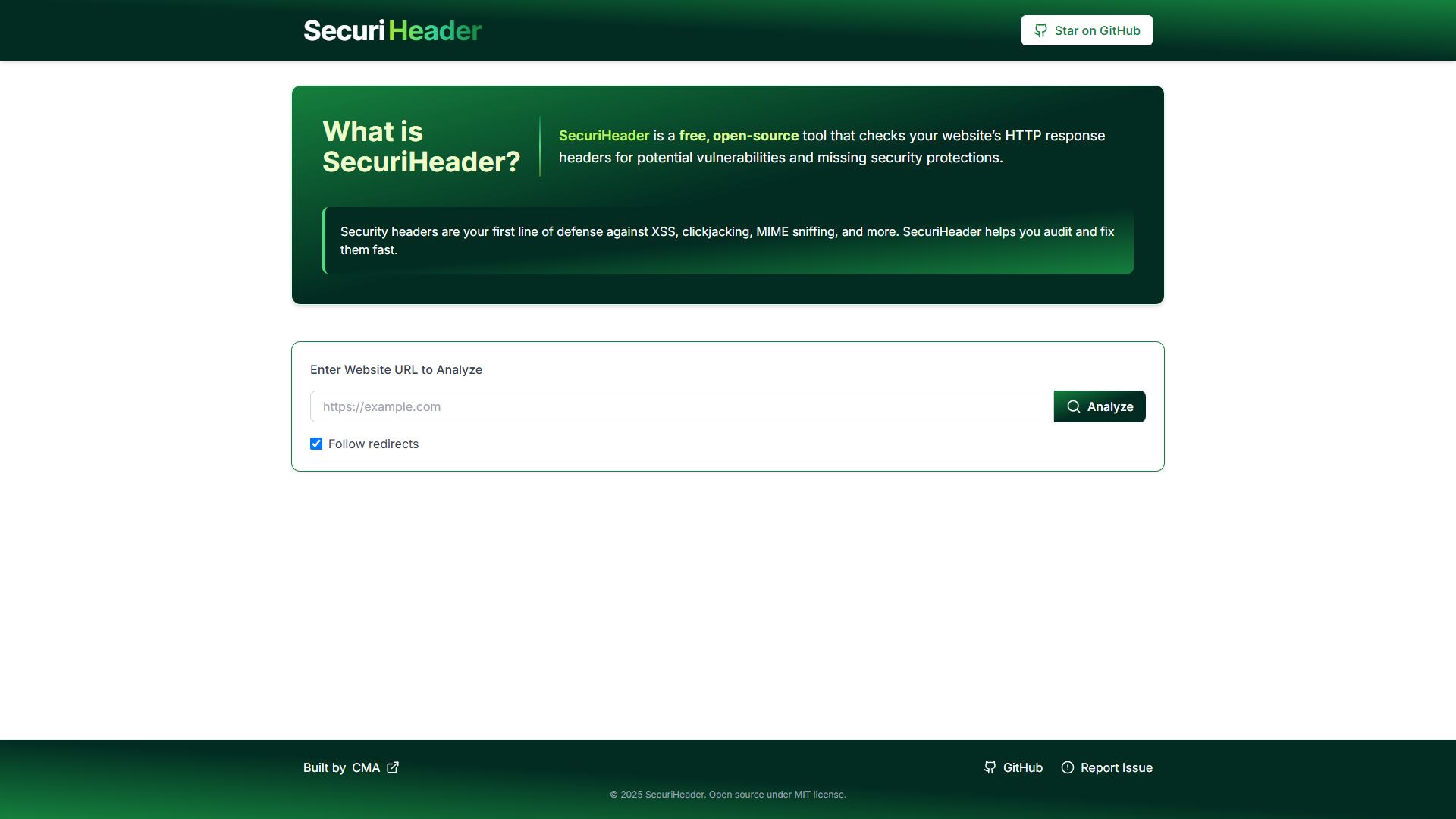 SecuriHeader